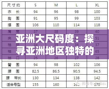 亚洲大尺码度：探寻亚洲地区独特的大尺码服装风格与文化