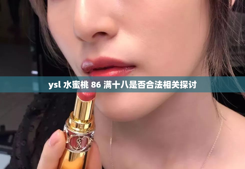 ysl 水蜜桃 86 满十八是否合法相关探讨