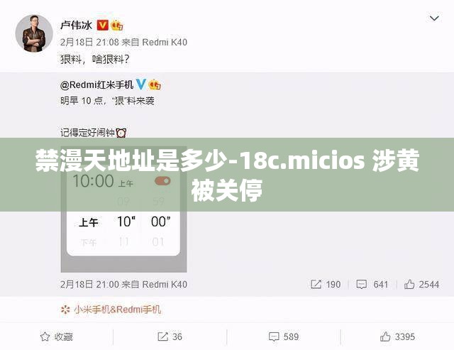 禁漫天地址是多少-18c.micios 涉黄被关停