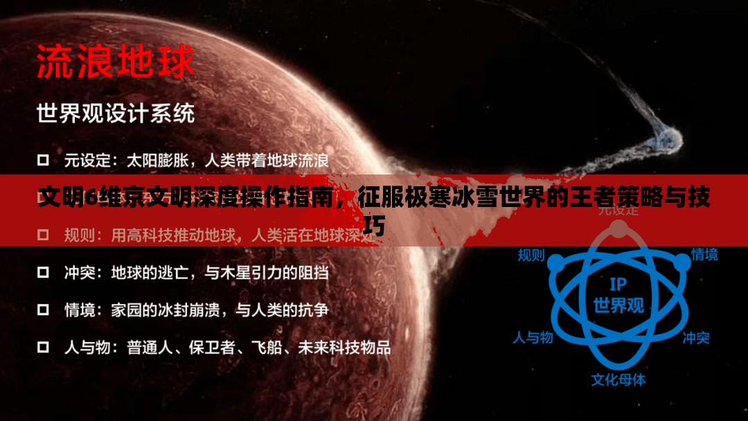 文明6维京文明深度操作指南，征服极寒冰雪世界的王者策略与技巧
