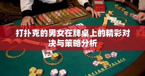 打扑克的男女在牌桌上的精彩对决与策略分析