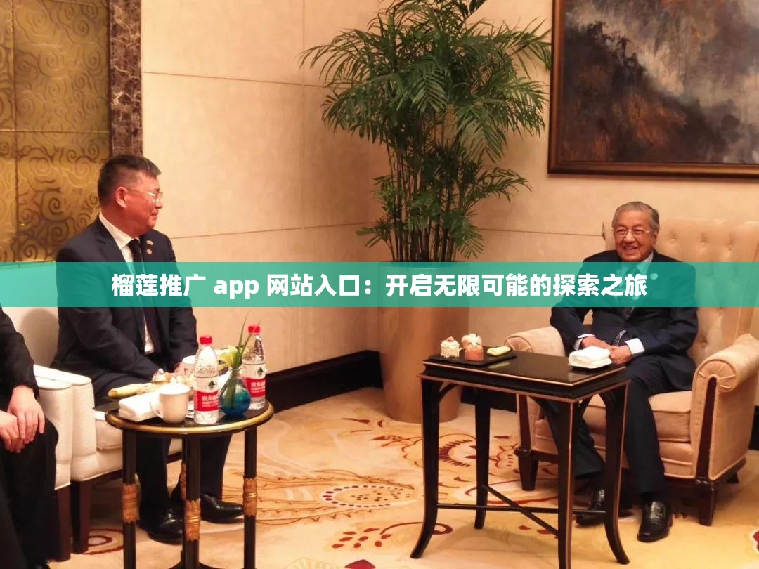 榴莲推广 app 网站入口：开启无限可能的探索之旅