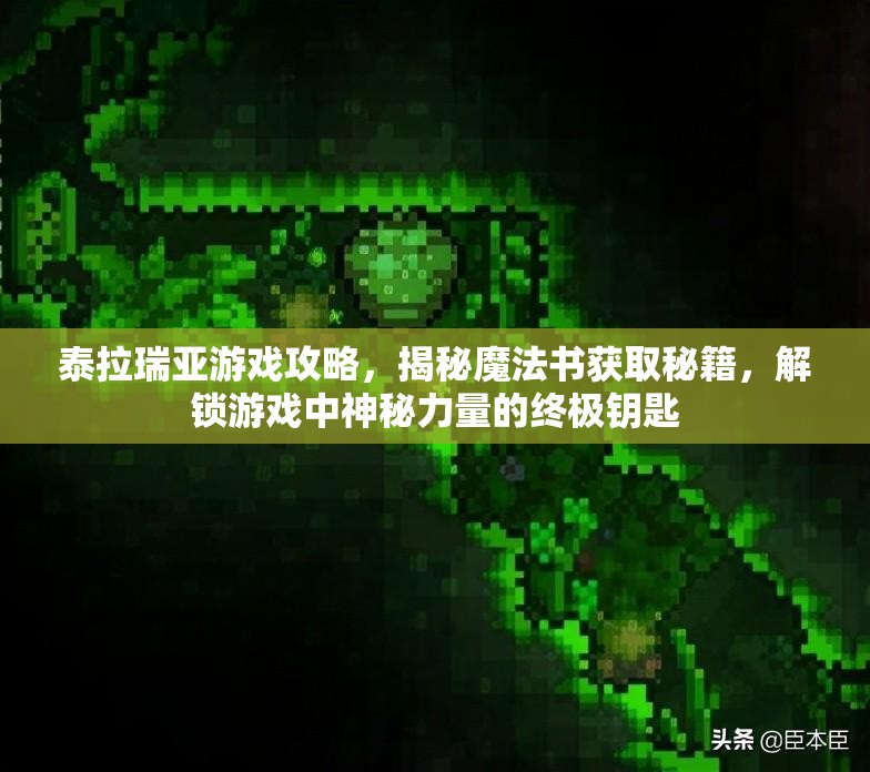 泰拉瑞亚游戏攻略，揭秘魔法书获取秘籍，解锁游戏中神秘力量的终极钥匙