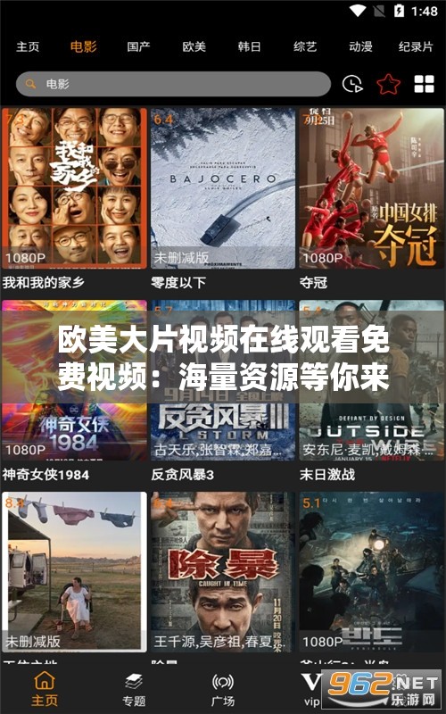欧美大片视频在线观看免费视频：海量资源等你来畅享