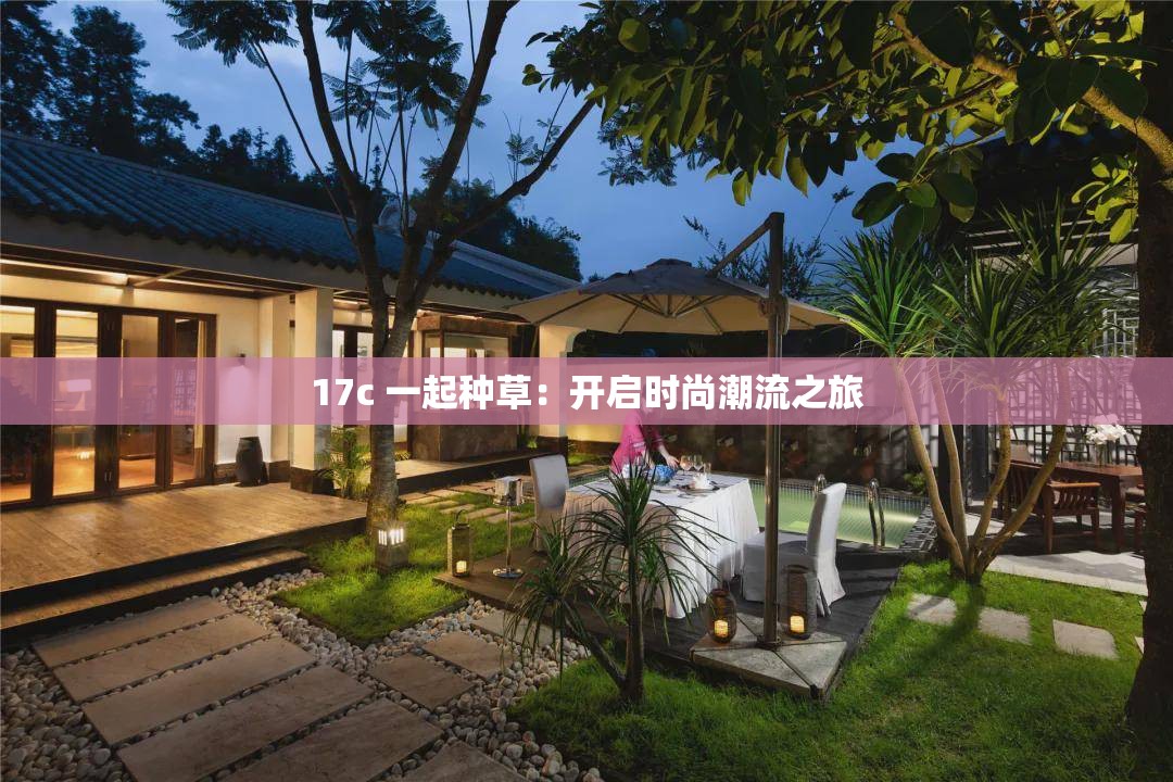 17c 一起种草：开启时尚潮流之旅