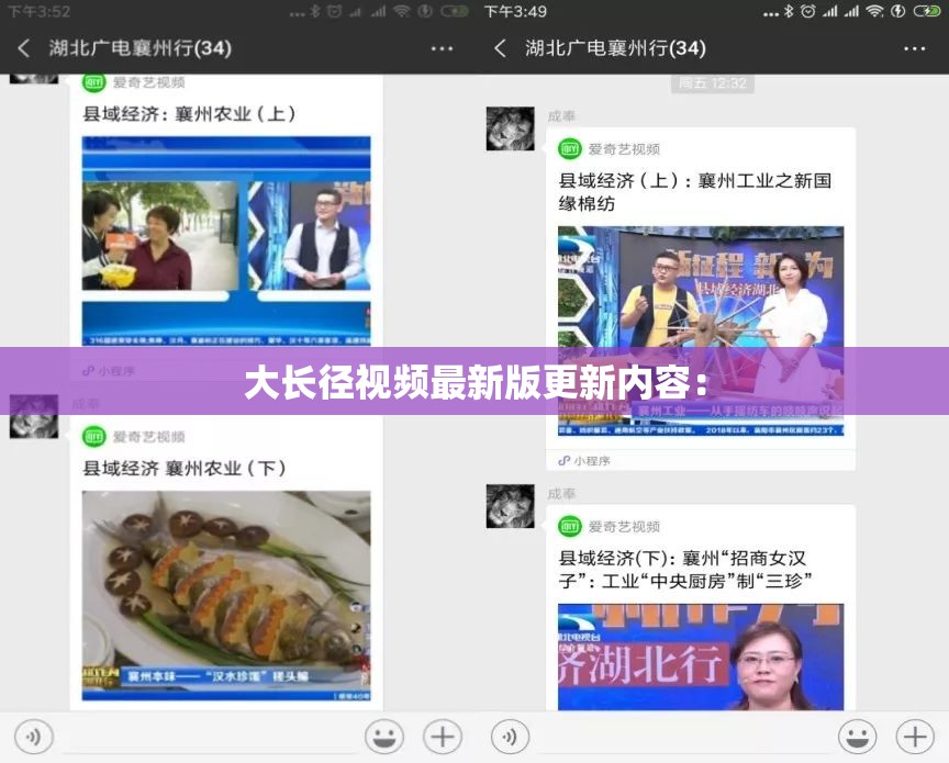 大长径视频最新版更新内容：