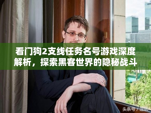 看门狗2支线任务名号游戏深度解析，探索黑客世界的隐秘战斗与阴谋