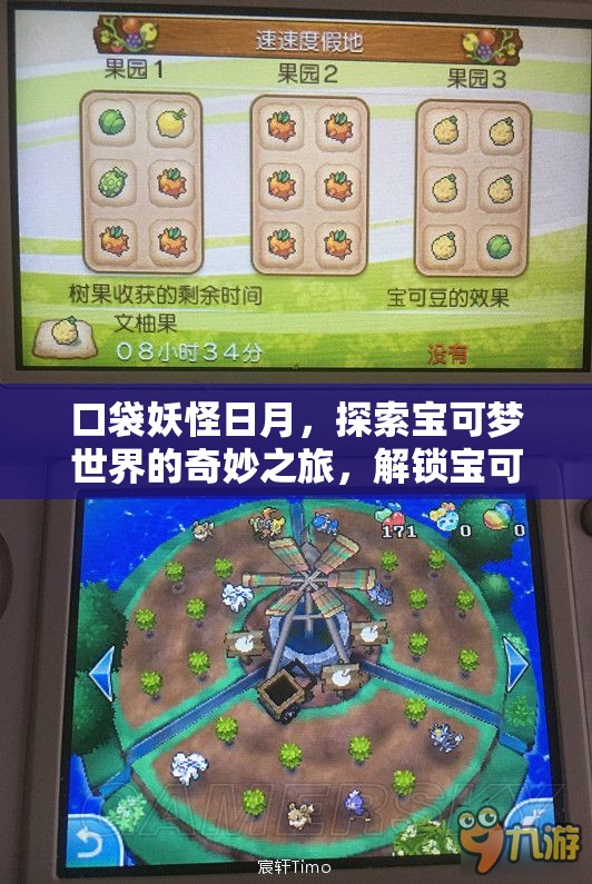 口袋妖怪日月，探索宝可梦世界的奇妙之旅，解锁宝可豆的无限可能