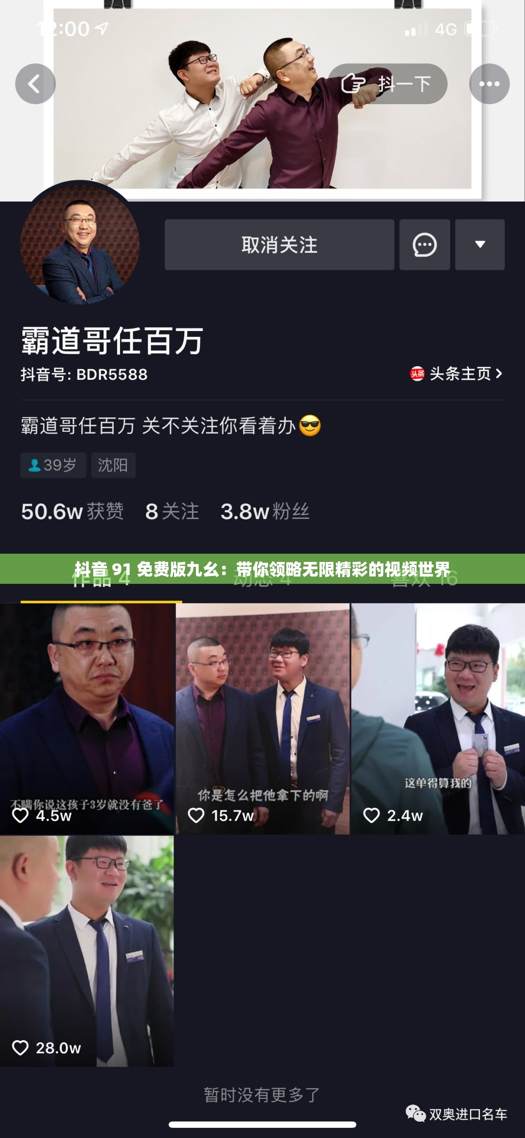 抖音 91 免费版九幺：带你领略无限精彩的视频世界