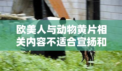 欧美人与动物黄片相关内容不适合宣扬和传播
