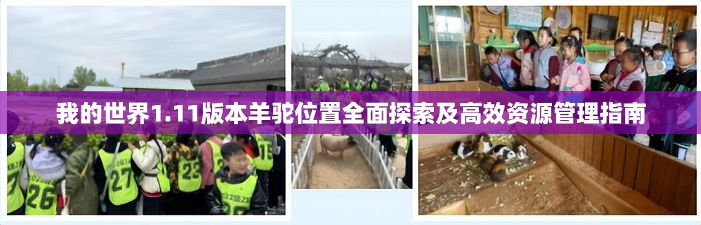 我的世界1.11版本羊驼位置全面探索及高效资源管理指南