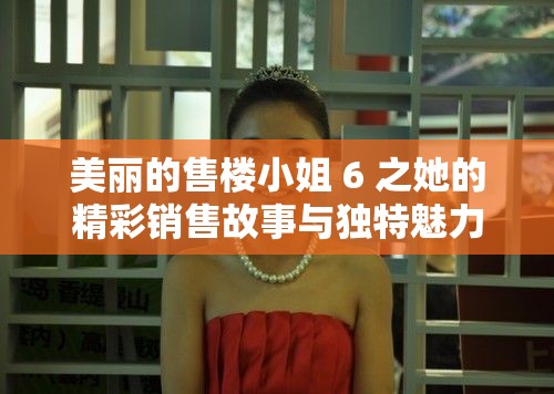 美丽的售楼小姐 6 之她的精彩销售故事与独特魅力