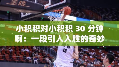 小积积对小积积 30 分钟啊：一段引人入胜的奇妙时光