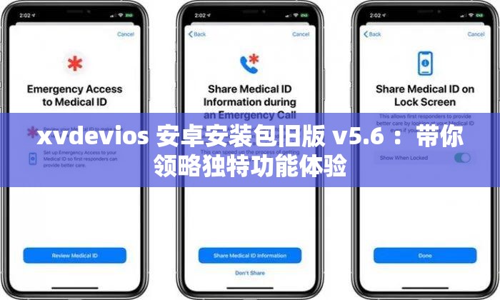xvdevios 安卓安装包旧版 v5.6 ：带你领略独特功能体验