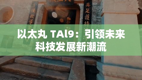 以太丸 TAl9：引领未来科技发展新潮流