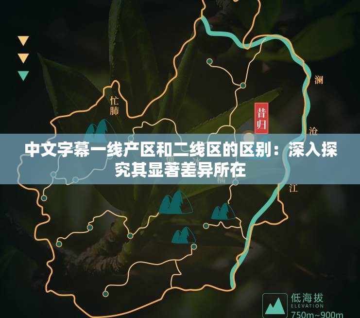 中文字幕一线产区和二线区的区别：深入探究其显著差异所在
