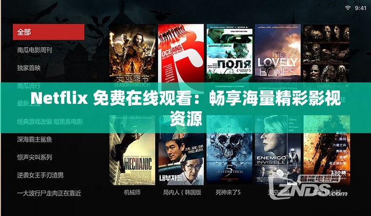Netflix 免费在线观看：畅享海量精彩影视资源