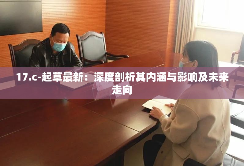 17.c-起草最新：深度剖析其内涵与影响及未来走向