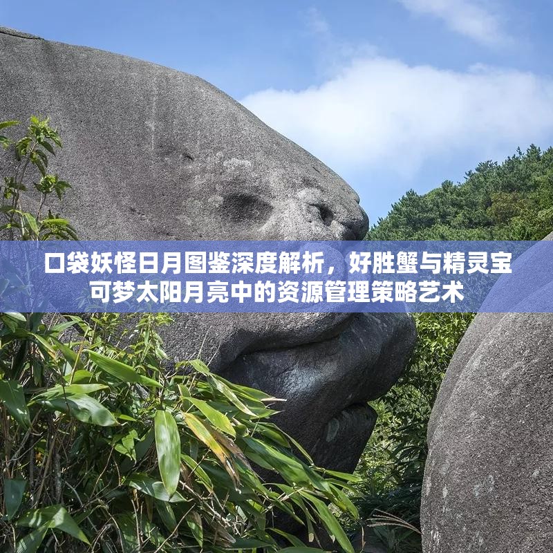 口袋妖怪日月图鉴深度解析，好胜蟹与精灵宝可梦太阳月亮中的资源管理策略艺术