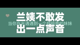 兰姨不敢发出一点声音怕吵醒风：她的小心翼翼与满心关怀
