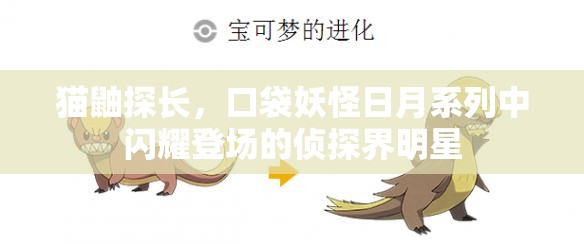 猫鼬探长，口袋妖怪日月系列中闪耀登场的侦探界明星