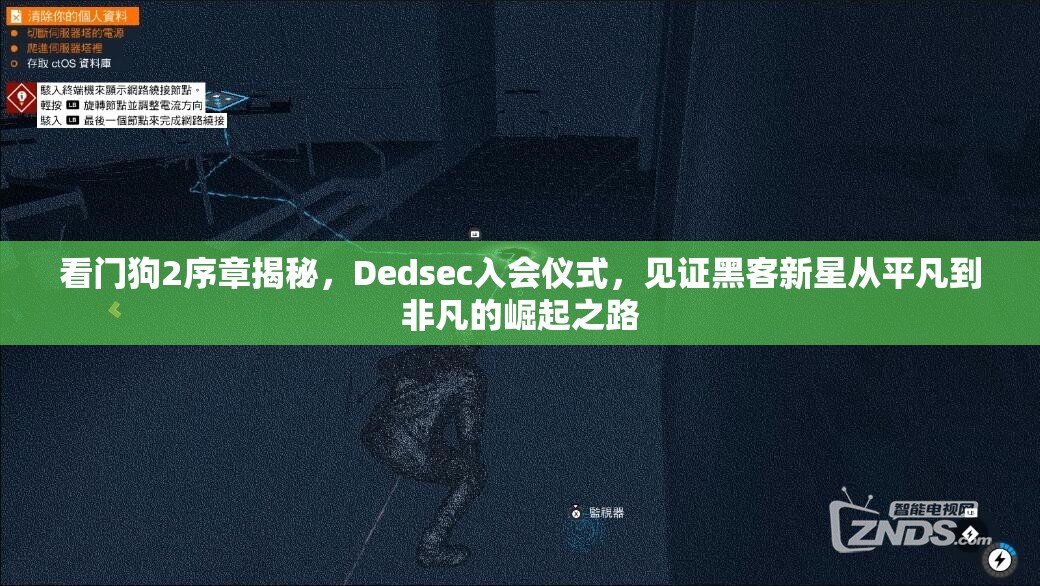 看门狗2序章揭秘，Dedsec入会仪式，见证黑客新星从平凡到非凡的崛起之路