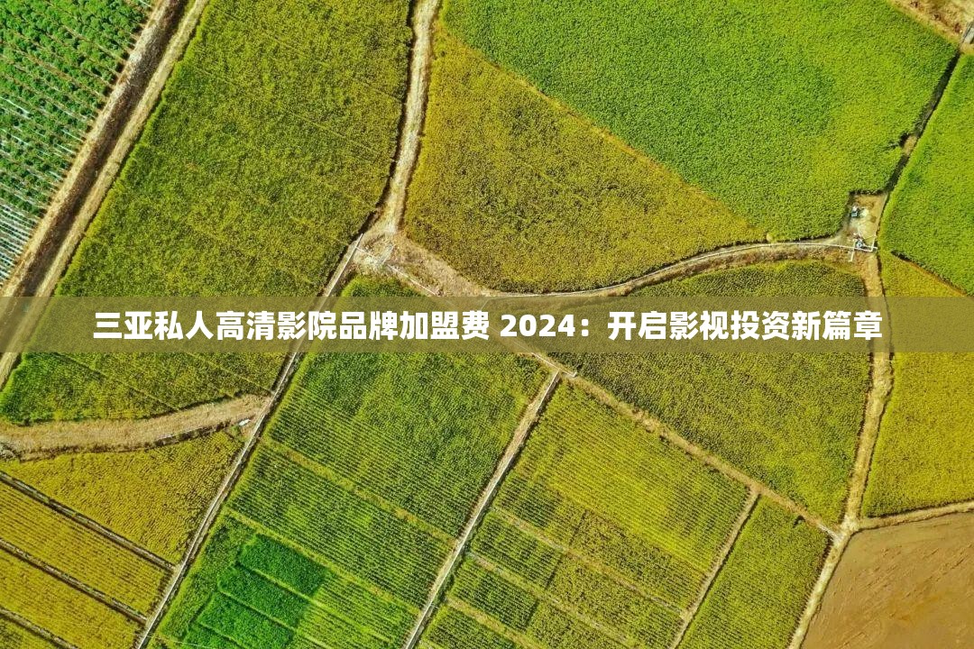 三亚私人高清影院品牌加盟费 2024：开启影视投资新篇章
