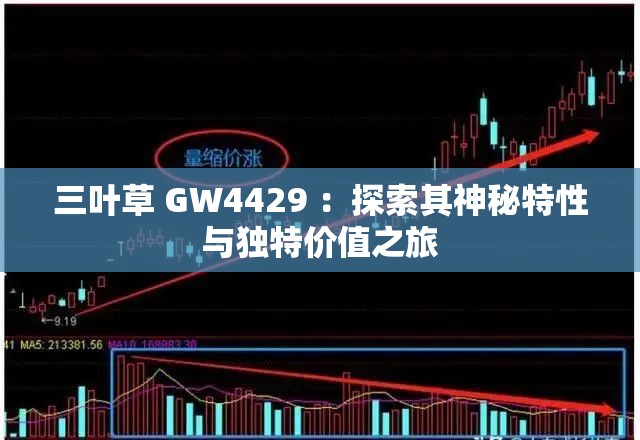 三叶草 GW4429 ：探索其神秘特性与独特价值之旅