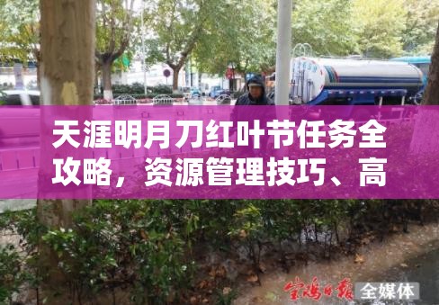 天涯明月刀红叶节任务全攻略，资源管理技巧、高效利用策略及避免资源浪费指南