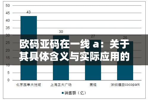 欧码亚码在一线 a：关于其具体含义与实际应用的深入探讨