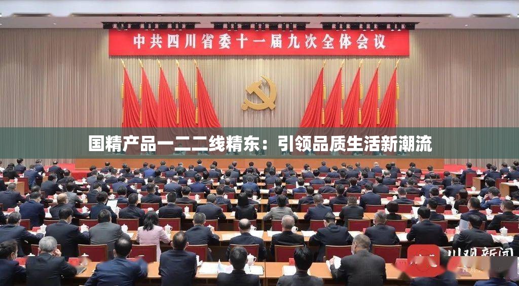 国精产品一二二线精东：引领品质生活新潮流