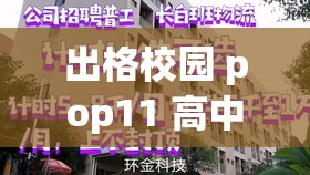 出格校园 pop11 高中：一所与众不同充满活力的特色学校