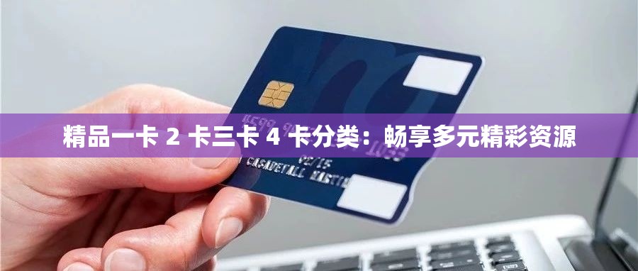 精品一卡 2 卡三卡 4 卡分类：畅享多元精彩资源
