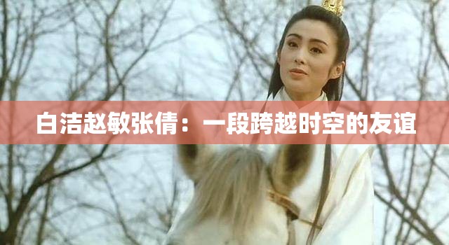 白洁赵敏张倩：一段跨越时空的友谊
