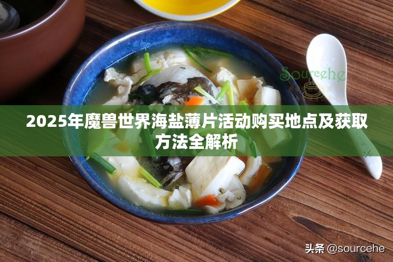 2025年魔兽世界海盐薄片活动购买地点及获取方法全解析