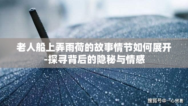 老人船上弄雨荷的故事情节如何展开-探寻背后的隐秘与情感