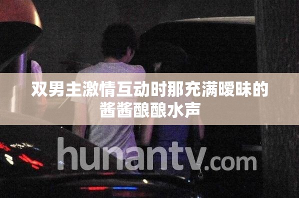 双男主激情互动时那充满暧昧的酱酱酿酿水声