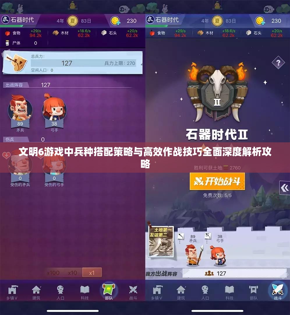 文明6游戏中兵种搭配策略与高效作战技巧全面深度解析攻略