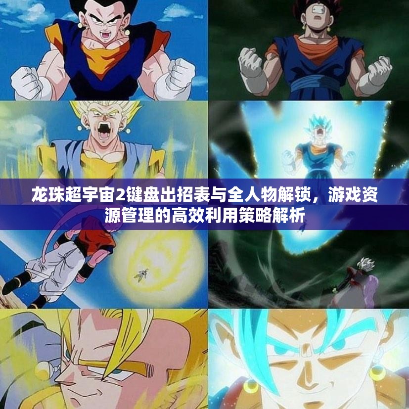 龙珠超宇宙2键盘出招表与全人物解锁，游戏资源管理的高效利用策略解析