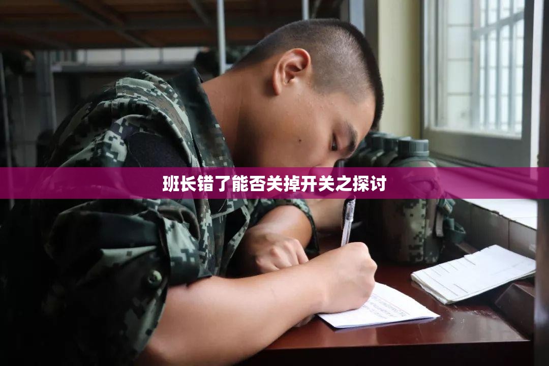 班长错了能否关掉开关之探讨