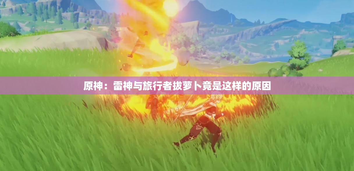 原神：雷神与旅行者拔萝卜竟是这样的原因