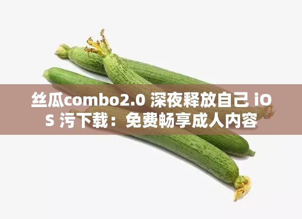 丝瓜combo2.0 深夜释放自己 iOS 污下载：免费畅享成人内容