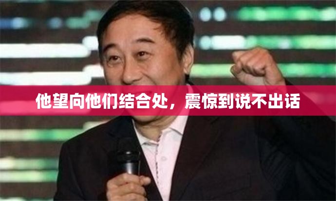 他望向他们结合处，震惊到说不出话