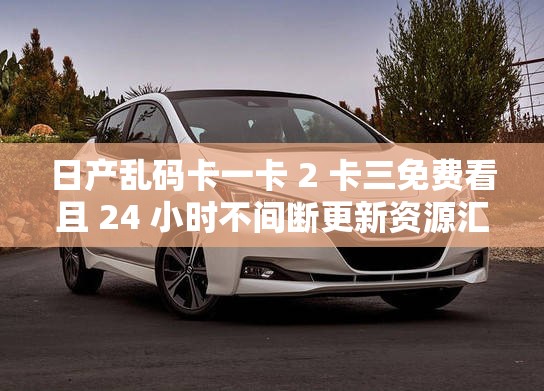 日产乱码卡一卡 2 卡三免费看且 24 小时不间断更新资源汇总