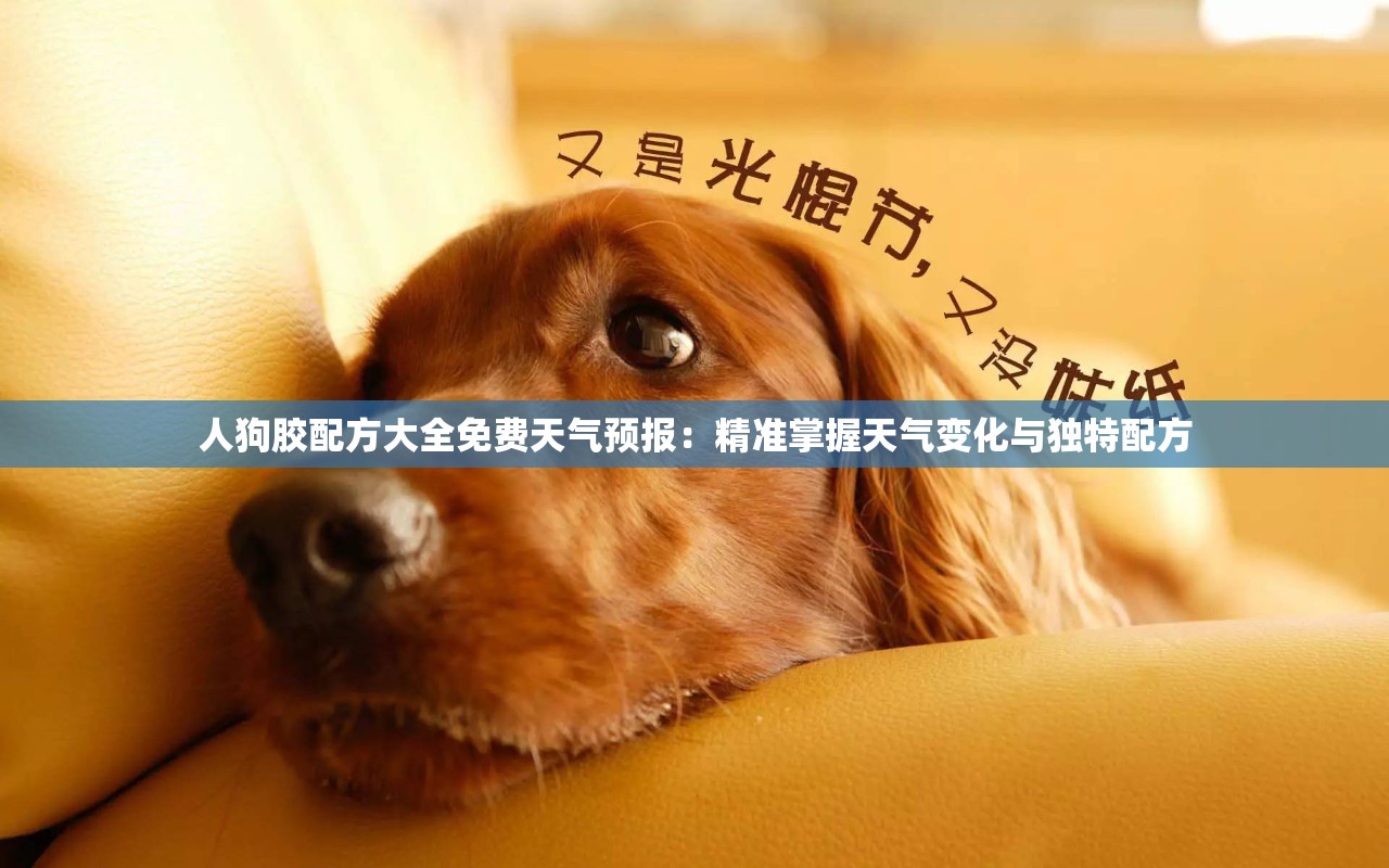 人狗胶配方大全免费天气预报：精准掌握天气变化与独特配方