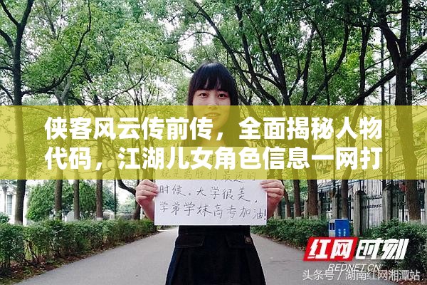 侠客风云传前传，全面揭秘人物代码，江湖儿女角色信息一网打尽