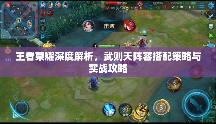 王者荣耀深度解析，武则天阵容搭配策略与实战攻略