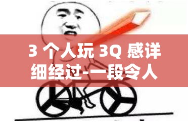 3 个人玩 3Q 感详细经过-一段令人好奇的独特经历分享