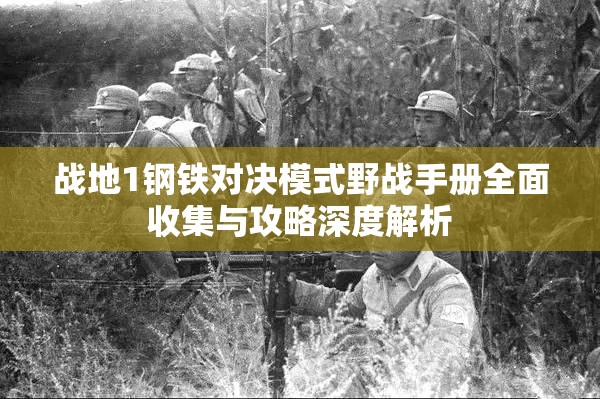 战地1钢铁对决模式野战手册全面收集与攻略深度解析