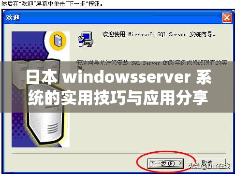 日本 windowsserver 系统的实用技巧与应用分享